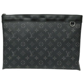 LOUIS VUITTON　ルイ・ヴィトン M62291　ポシェット・ディスカバリー　モノグラム・エクリプス　モノグラム　クラッチバッグ　セカンドバッグ ブランドロゴ メンズ　ギフト プレゼント包装可【中古】新居浜店