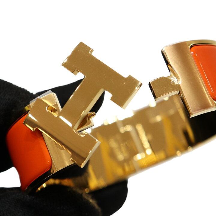 楽天市場】【箱・布袋あり】HERMES エルメス クリック・クラックGM 