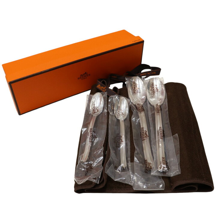 楽天市場】【未使用品・箱・布袋付】HERMES エルメス カトラリーセット 