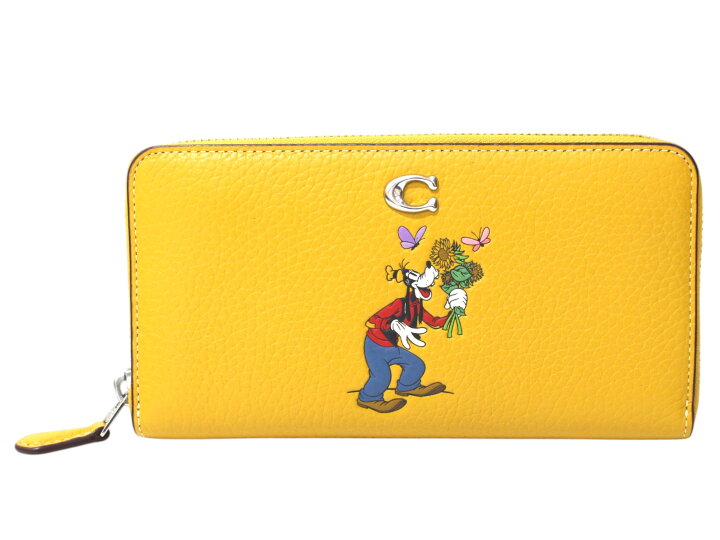 楽天市場】COACH コーチ CH498 ディズニー/グーフィー アコーディオン 
