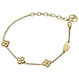 LOUIS VUITTON　ルイ・ヴィトン　フラワーフル・LVサークル　M68127　ゴールド　LB0128　アクセサリー　小物　レディース　ウィメンズ　ユニセックス　定番　人気　ギフト　プレゼント包装可【中古】松前R56号店