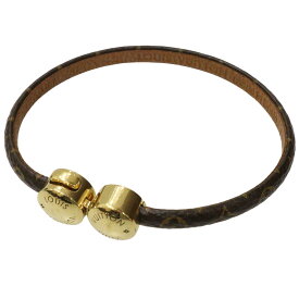 【箱あり】LOUIS VUITTON　ルイ・ヴィトン　ブレスレット・ヒストリック ミニ　M6407F　モノグラム　ブラウン　ゴールド　BC3211　アクセサリー　小物　レディース　ウィメンズ　ユニセックス　定番　人気　ギフト　プレゼント包装可【中古】松前R56号店