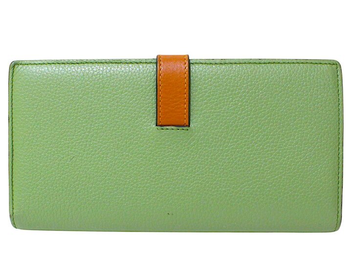 LOEWE ロエベ 長財布 バーティカル ウォレット ラージ グリーン 新品 