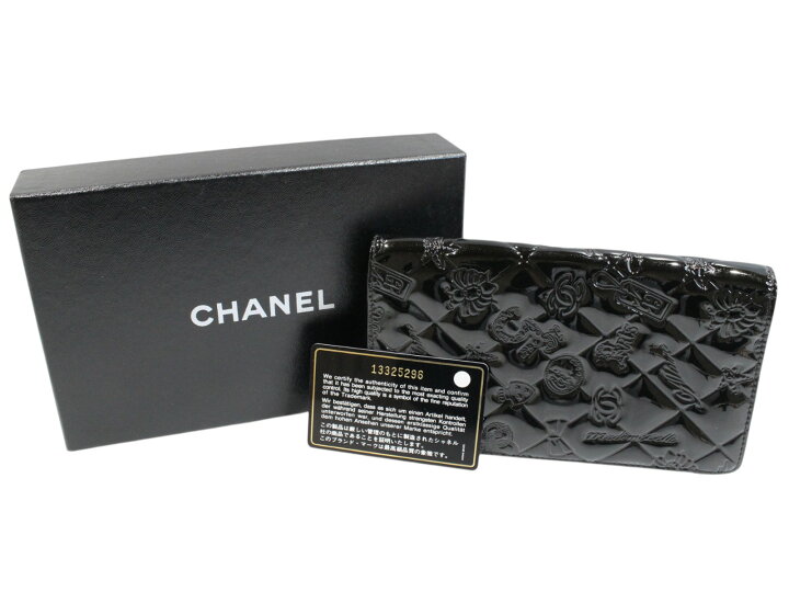 楽天市場】【箱・ギャラあり】CHANEL シャネル アイコンライン長財布  