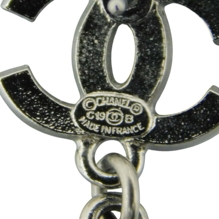 楽天市場】【箱付き】CHANEL シャネル ラインストーンピアス ココ 