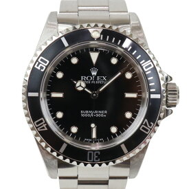 【オーバーホール・ポリッシュ済】ROLEX　ロレックス　サブマリーナー　ノンデイト　14060　自動巻き　E番　1994年　SS　ブラック　トリチウム　メンズ　腕時計　ウォッチ　プレゼント包装　ギフト【中古】松前R56号店