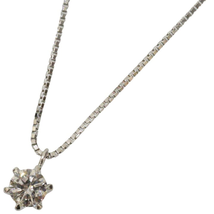 楽天市場】Pt850 プラチナ ダイヤモンドネックレス 0.357ct 40cm 2.9g 