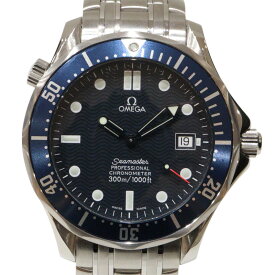 【オーバーホール・ポリッシュ済】OMEGA　オメガ　シーマスター　2531.80.00　自動巻き　デイト　SS　ブルー　メンズ　腕時計　ウォッチ　プレゼント包装　ギフト【中古】松山朝生田店