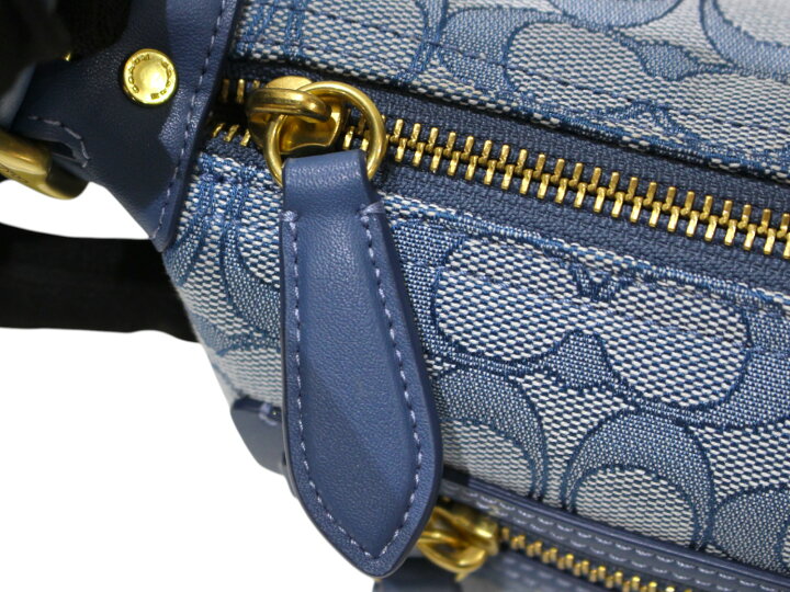 楽天市場】【布袋あり】COACH コーチ デミバッグシグネチャー・ジャ 