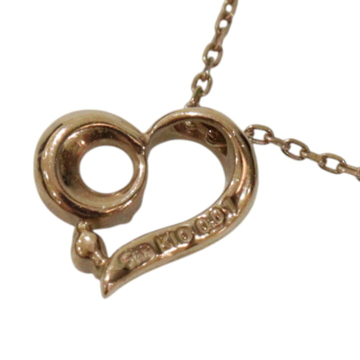 楽天市場】STAR JEWELRY スタージュエリー ハートトップネックレス K10 