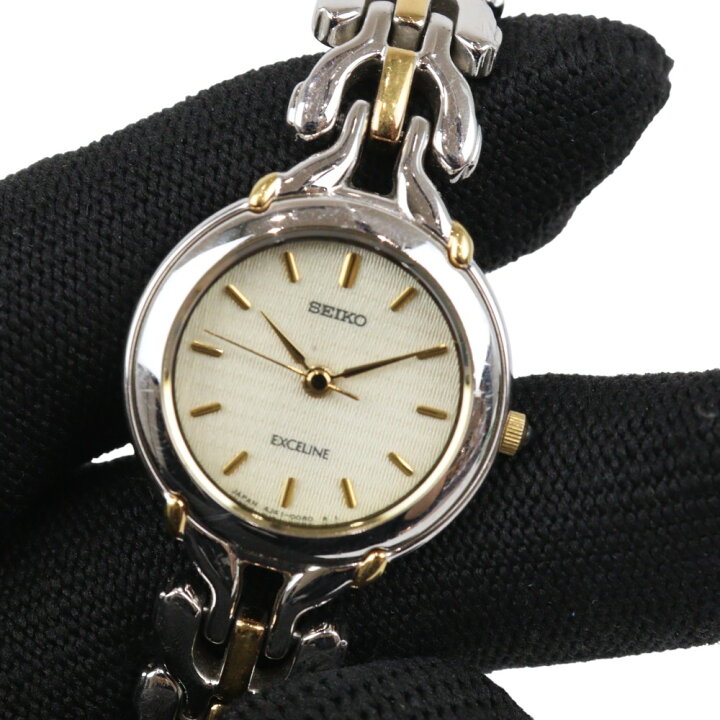 楽天市場】【電池交換済み】SEIKO セイコー エクセリーヌ 4J41-0050 