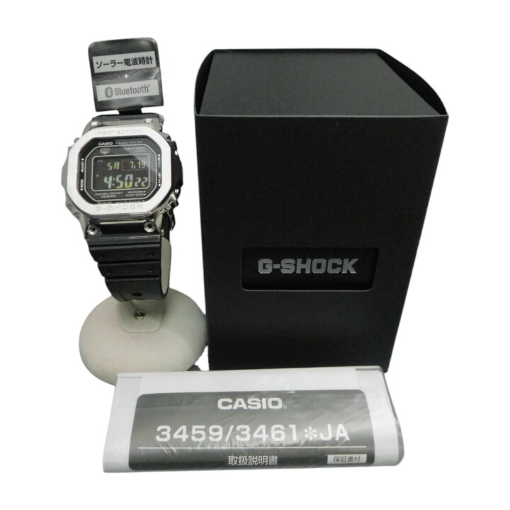 楽天市場】CASIO カシオ G-SHOCK GMW-B5000-1JF ソーラー電波 20気圧 