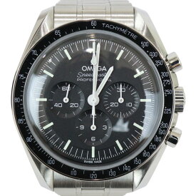 【内外箱・取説・ギャラあり】OMEGA　オメガ　スピードマスター　ムーンウォッチプロフェッショナル　310.30.42.50.01.001　手巻き　クロノグラフ　SS　ステンレス　ブラック　メンズ　腕時計　ウォッチ　シンプル　プレゼント包装　ギフト【中古】松前R56号店