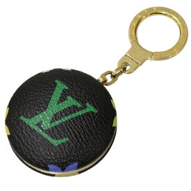 LOUIS VUITTON　ルイ・ヴィトン アストロピル・キーホルダー　M51912　キーライト　キーリング　キーチャーム　マルチカラー×ブラック　ゴールド金具　メンズ　レディース　ユニセックス　小物　ギフト　プレゼント包装可【中古】松前R56号店