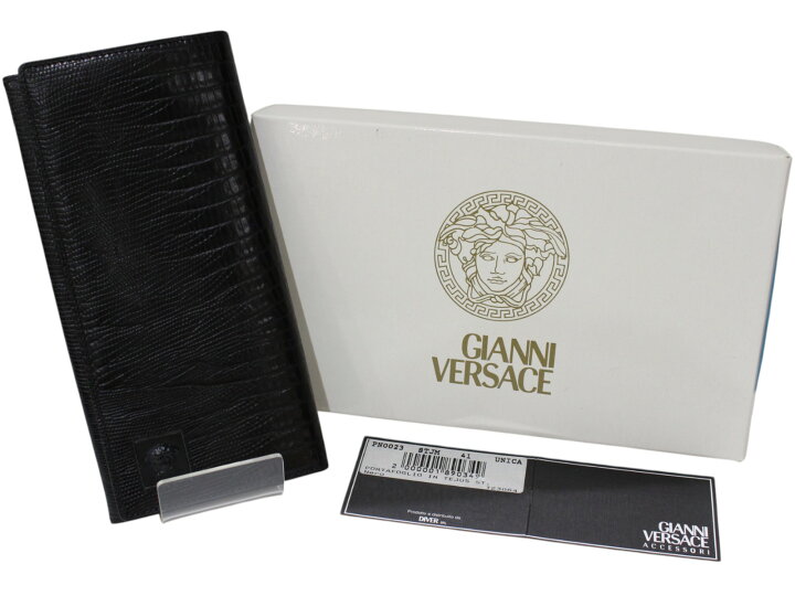 楽天市場】【箱あり】VERSACE ヴェルサーチ メドゥーサ 長財布 ロング 