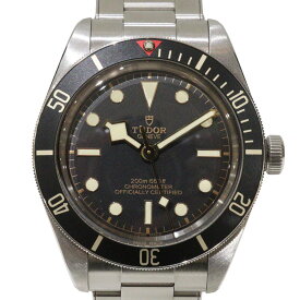 【内外箱・ギャラあり】TUDOR　チューダー　ブラックベイ58　79030N　自動巻き　逆回転防止ベゼル　ブラック文字盤　ステンレス　SS　200m防水　パワーリザーブ　メンズ　腕時計　ウォッチ　プレゼント包装　ギフト【中古】松山朝生田店