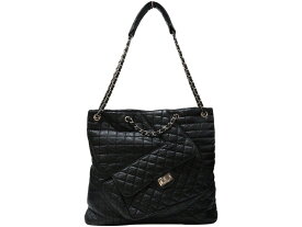 【ギャラあり】CHANEL　シャネル　マルチポケットトートバッグ　ブティックシール　ショルダーバッグ　肩掛け　ブラック　シルバー金具　レディース　おしゃれ　ギフト　プレゼント包装可【中古】松山朝生田店