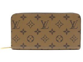【特上品・箱・布袋あり】LOUIS VUITTON　ルイ・ヴィトン　ジッピーウォレット　M82444　モノグラム・リバース　ブラウン　長財布　ラウンドファスナー　ウォレット　レディース　メンズ　ユニセックス　LV　人気　定番　ギフト　プレゼント包装可【中古】松山久万ノ台店