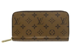 【箱・布袋あり】LOUIS VUITTON　ルイ・ヴィトン　ジッピー・ウォレット　M82444　モノグラム・リバース キャンバス　ブラウン　ロングウォレット　長財布　ユニセックス　メンズ　レディース　ウィメンズ　ギフト　プレゼント包装可【中古】松山久万ノ台店