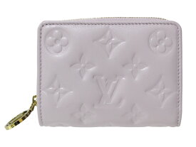 【日本限定・特上品】LOUIS VUITTON　ルイ・ヴィトン　ポルトフォイユ・ルー　M255705　ミスティライラック　ラムレザー　パープル系　コンパクトウォレット　ゴールド金具　レディース　人気　LV　シンプル　ギフト　プレゼント包装可【中古】松前R56号店
