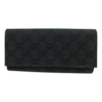 楽天市場】グッチ 財布 キャンバス 黒の通販