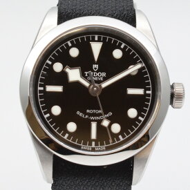 TUDOR　チューダー　79500　BLACK　BAY　36　ブラックベイ　ブラック文字盤　ファブリックベルト　ケースサイズ36mm　メンズ時計