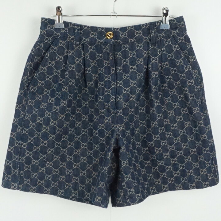 楽天市場】GUCCI グッチ 682805 ショートパンツ ブルー系 青 デニム  