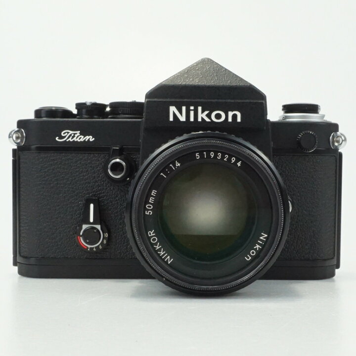 楽天市場】Nikon ニコン F2 Titan/NIKKOR 50mm 1:1.4 ブラック 一眼 