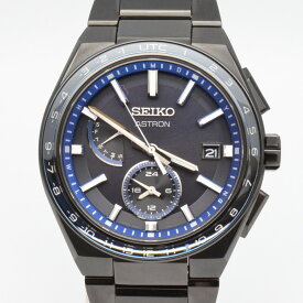 SEIKO　セイコー　SBXY041　アストロン ネクスター　ブラック　黒　チタン　ソーラー電波　43mm　メンズ時計　腕時計　【中古】