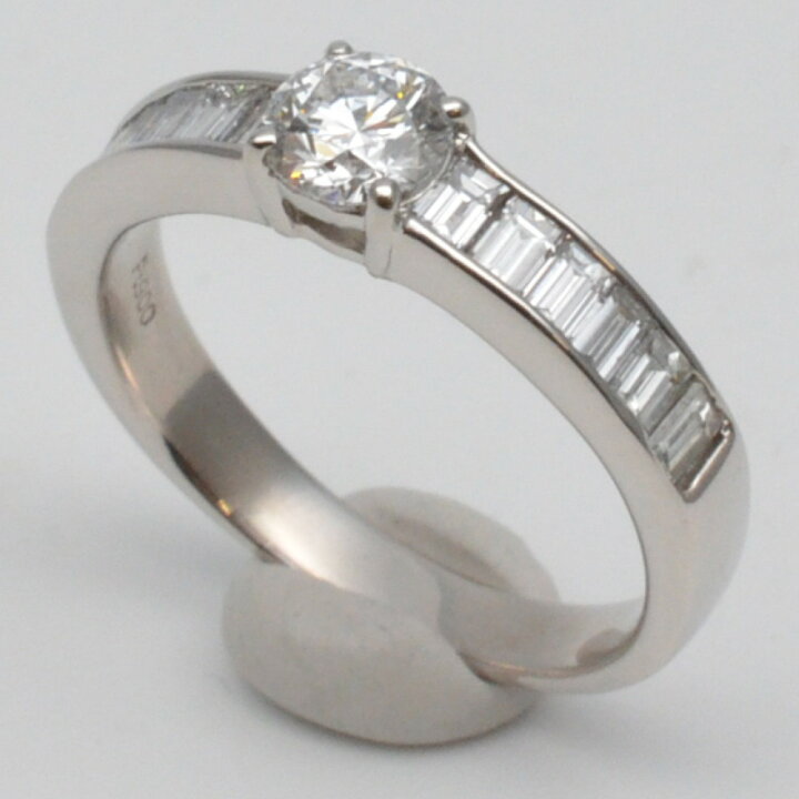 楽天市場】Pt900 ダイヤリング プラチナ ダイヤモンド0.51ct 0.65ct 約  