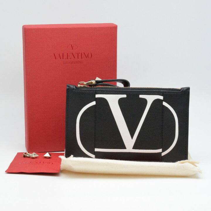 楽天市場】VALENTINO ヴァレンティノ コインケース カードケース Vロゴ  