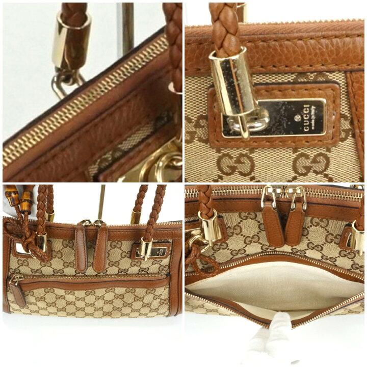 楽天市場】GUCCI グッチ 282300 ベラ 2WAYバッグ レザー ベージュ系  