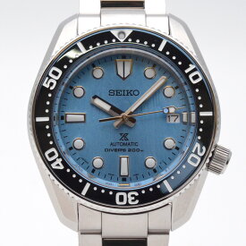 SEIKO　セイコー　SBDC167　プロスペックスダイバースキューバ　ブルー文字盤　ステンレススチール　自動巻き/手巻き　ケース42mm　日付機能　メンズ腕時計　【中古】
