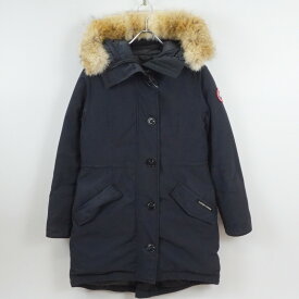 CANADAGOOSE　カナダグース　2580LA　ROSSCLAIR PARKA FF　ロスクレアパーカー　サイズS/P　ネイビー　レディース　アウター　ダウンジャケット　【中古】