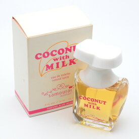 SAMOURAI WOMAN　サムライウーマン　COCONUT with MILK ココナッツミルク　オーデトワレ　30ml　ミニサイズ　フレグランス　香水　レディース　【中古】