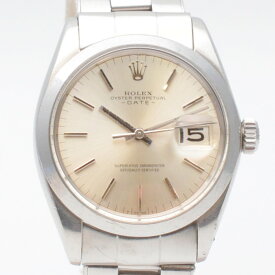 ROLEX　ロレックス　1500　オイスターパーペチュアル　1965年頃製造　シルバー　自動巻き　オートマチック　34mm　アンティーク　メンズ時計　腕時計　【中古】