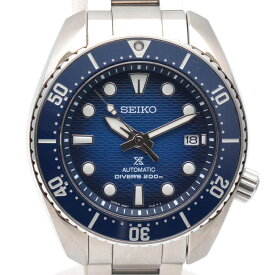 SEIKO　セイコー　SBDC175　PROSPEX プロスペックス ダイバースキューバ　ブルー　自動巻き　オートマチック　45mm　200M潜水用防水　メンズ時計　腕時計　【中古】