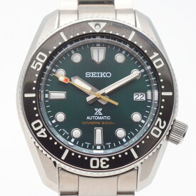 SEIKO　セイコー　SBDC133　プロスペックス ダイバースキューバ　セイコー創業140周年記念限定モデル　グリーン　自動巻き　42mm　200M潜水用防水　メンズ時計　腕時計　【中古】
