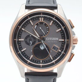 CITIZEN　シチズン　BY1004-17X　ATTESA　アテッサ　エコ・ドライブ　光発電　41.5cm　チタン　デイデイト表示　メンズ時計　腕時計　【中古】