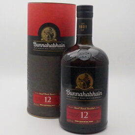 Bunnahabhain 12年 Small Batch Distilled　ブナハーブン　シングルモルト　スコッチウイスキー　スコットランド　アルコール度数46.3度　容量700ml　酒　未開栓　【中古】