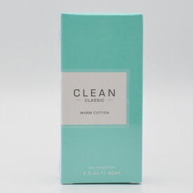 CLEAN CLASSIC　クリーンクラッシック　ウォームコットン　オードパルファム　60ml　香水　フレグランス　レディース　未開封　【中古】