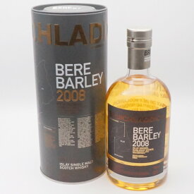 BRUICH LADDICH BERE BARLEY 2008　ブルイックラディ　シングルモルト　スコッチウイスキー　スコットランド　アルコール度数50度　容量700ml　酒　未開栓　【中古】