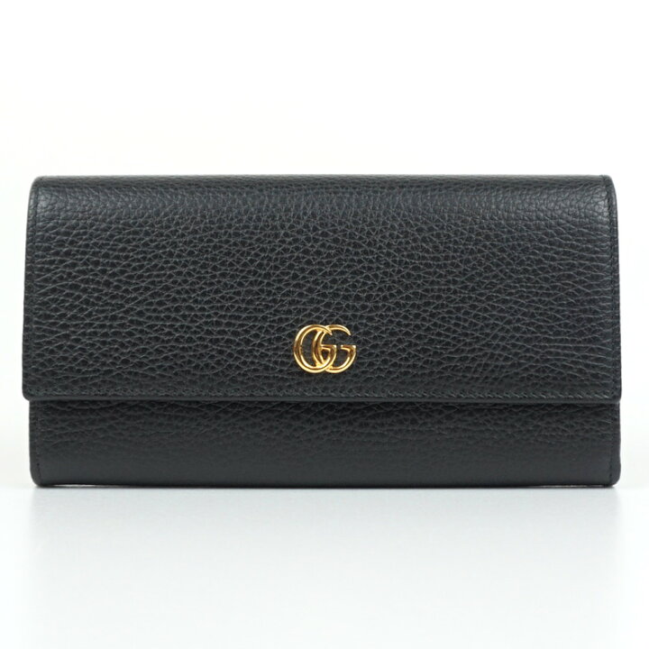 楽天市場】GUCCI グッチ 456116 コンチネンタルウォレット ブラック 黒  