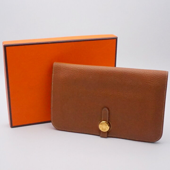 楽天市場】HERMES エルメス ドゴンGM □G刻印(2003年頃製造) キャメル  