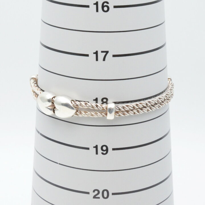 楽天市場】TIFFANY&Co. ティファニー ダブルロープ ハートブレス SV925 