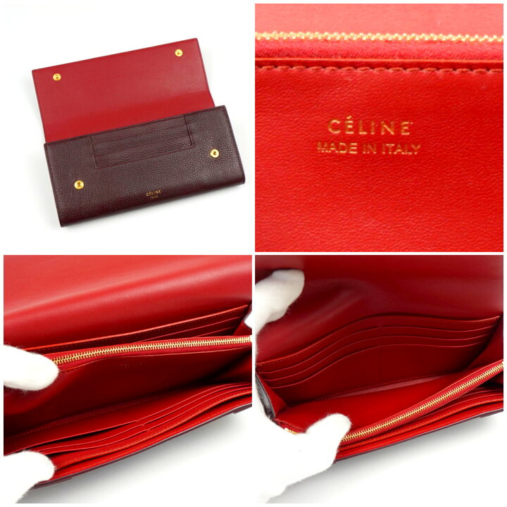 楽天市場】CELINE セリーヌ 101673AFE ラージフラップ マルチ 
