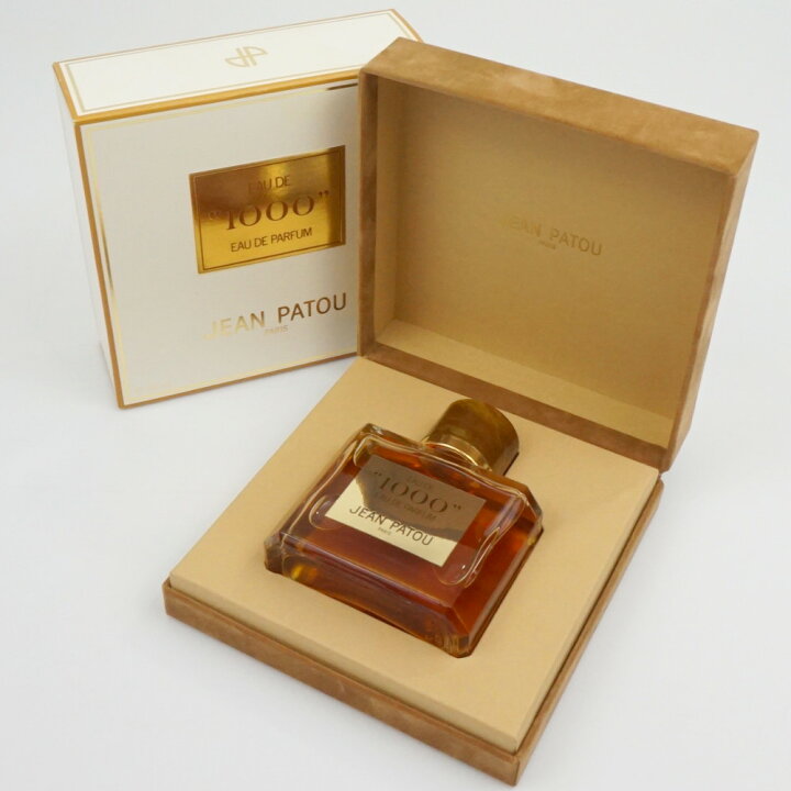 楽天市場】JEAN PATOU ジャン・パトゥ EAU DE 1000 ミル オーデ 