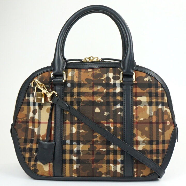 楽天市場】BURBERRY バーバリー カモフラ ノバチェック 2WAYバッグ 