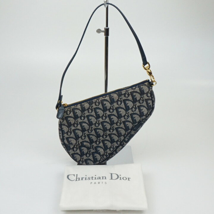 楽天市場】Christian Dior クリスチャンディオール トロッターサドル 