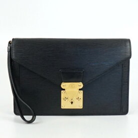 LOUIS VUITTON　ルイ・ヴィトン　M52612　ポシェット　セリエ・ドラゴンヌ　エピ　ノワール　ブラック　黒　メンズ　レディース　セカンドバッグ　クラッチバッグ　【中古】